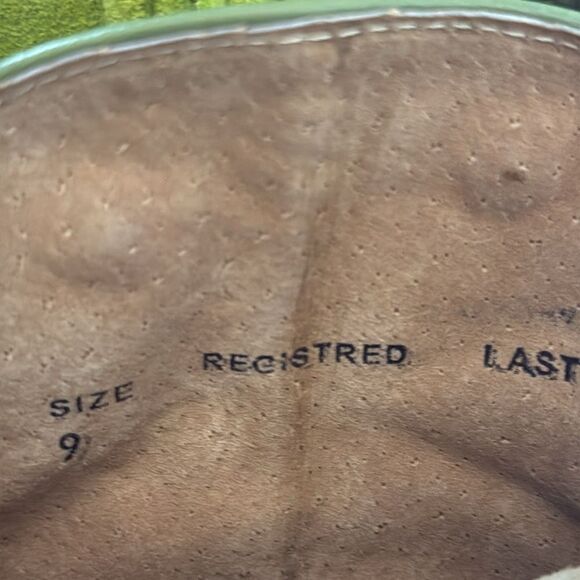 Circle G Lime Green Ankle Boots with Fringe - Picture 7 of 8